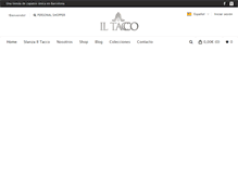 Tablet Screenshot of iltacco.com